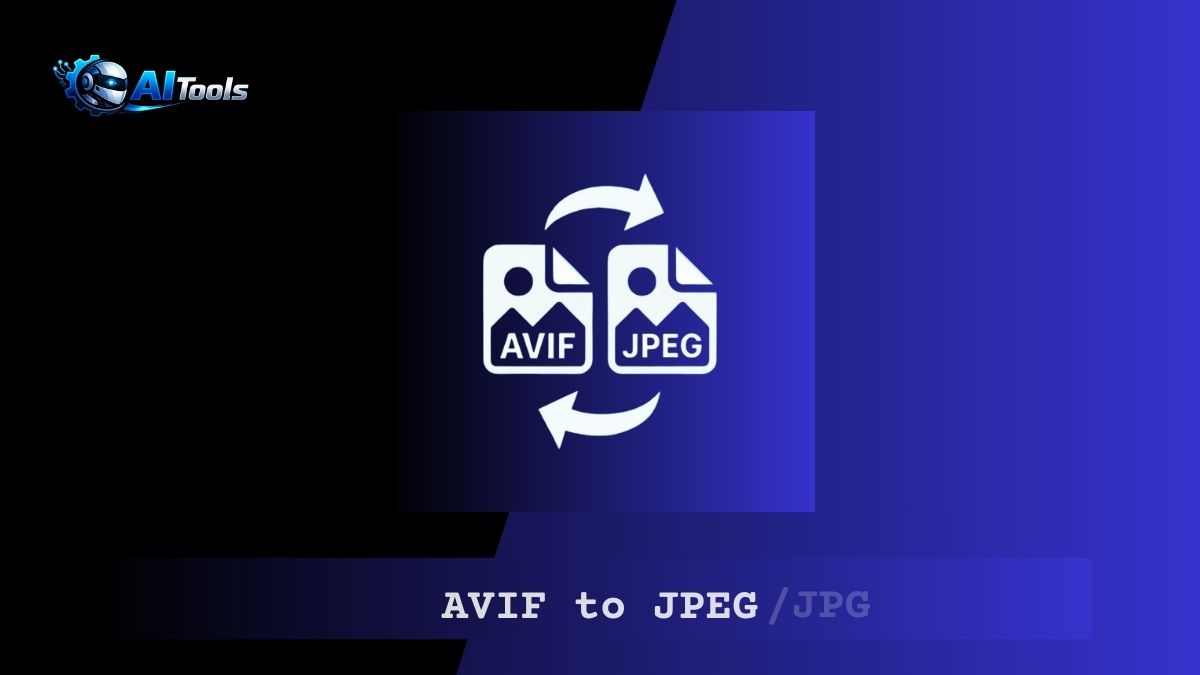 AVIF to JPEG