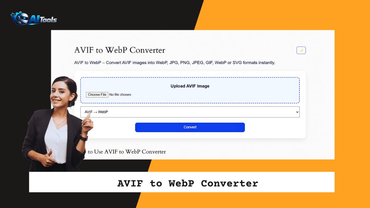 AVIF to WebP Converter