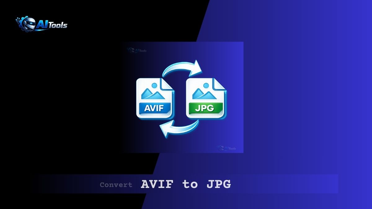 Convert AVIF to JPG