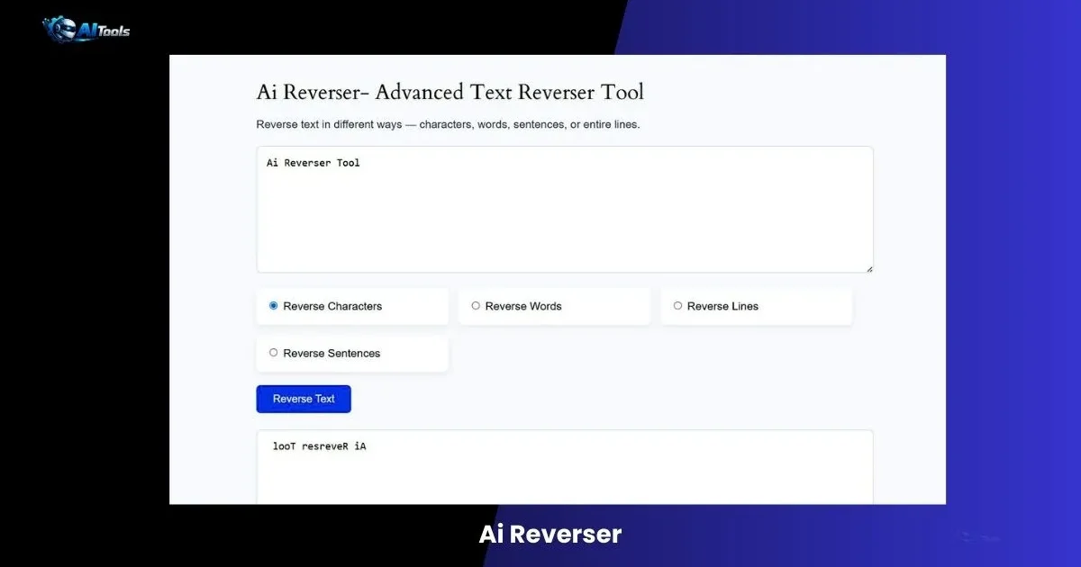 Ai Reverser