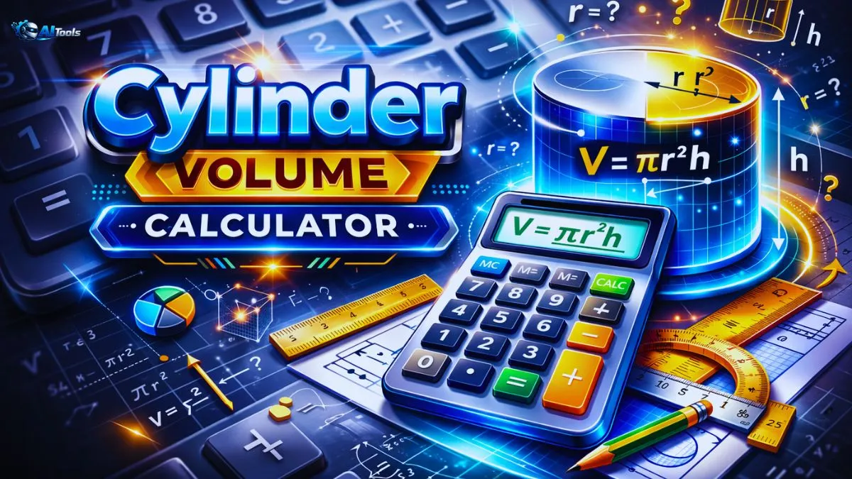 Cylinder volume calculator