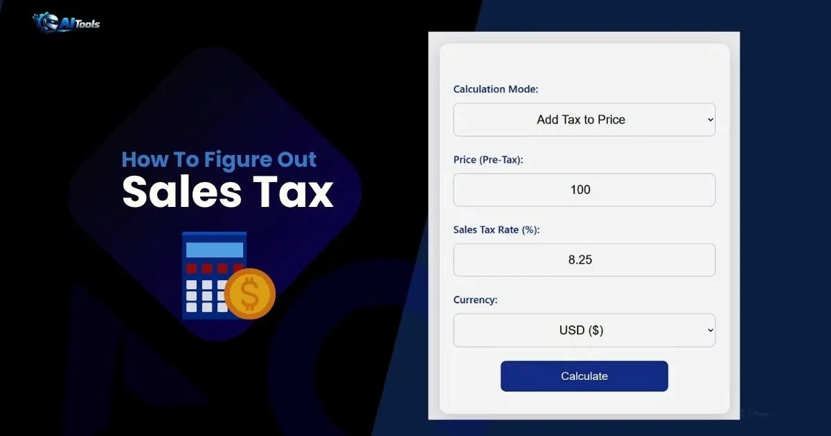 How To Figure Out Sales Tax
