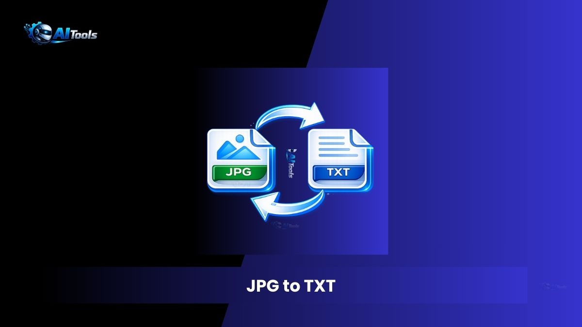 JPG to TXT