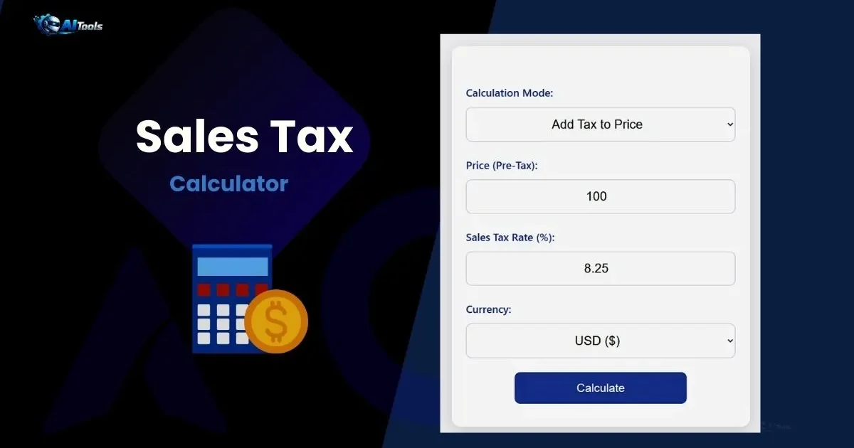 Sales Tax Calculator