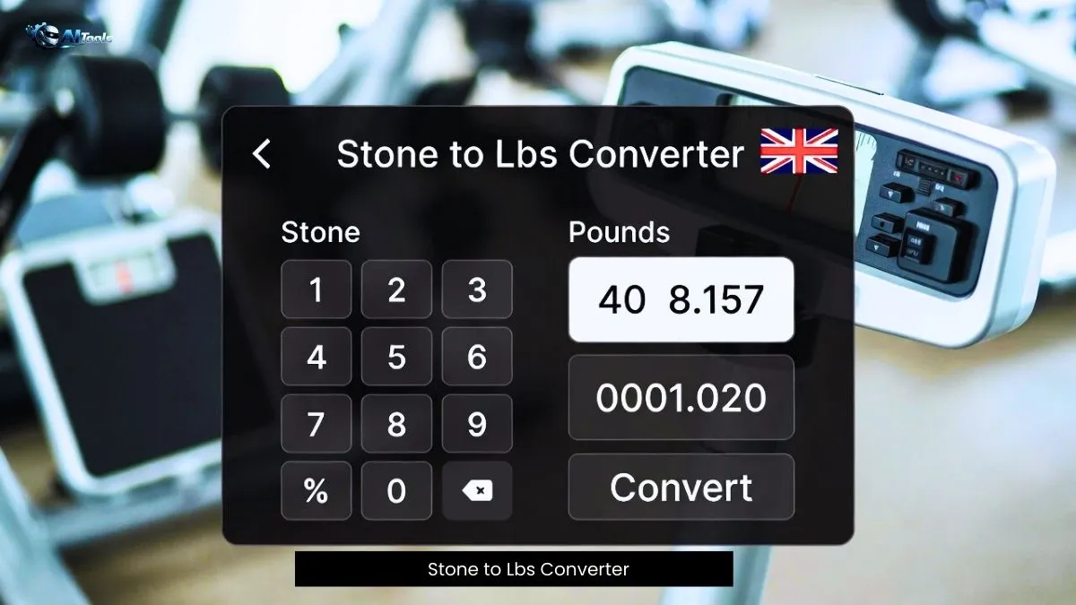 Stone to Lbs Converter